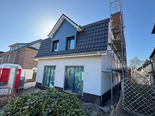 Baufortschritt Frontansicht - 