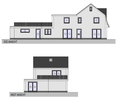 Ansicht Süd-West - 