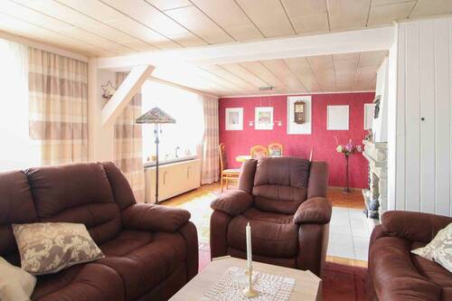 Wohnzimmer - Einfamilienhaus mit 120,10 m&sup2; in Grieben zum Kaufen