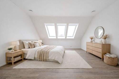 Schlafzimmer - Terrassenwohnung mit 118,00 m&sup2; in Krummhörn zum Kaufen