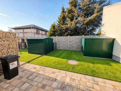 Terrasse mit Garten - 