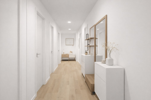 Flur - Über den Dächern in Friedenau: Spannendes Dachausbauprojekt für Treppenethusiasten