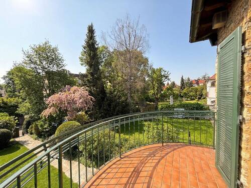 Ausblick aus dem Balkon - 1 Zimmer Einfamilienhaus in Stuttgart