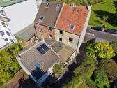 Rückansicht Luftbild - 6 Zimmer Reihenendhaus in Mönchengladbach