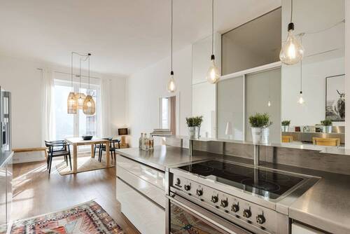 Offene Küche/Essbereich - Etagenwohnung mit 126,00 m² in München zum Kaufen