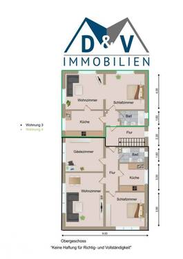 Mehrfamilienhaus - Obergeschoss - 