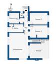 Grundrissskizze - 