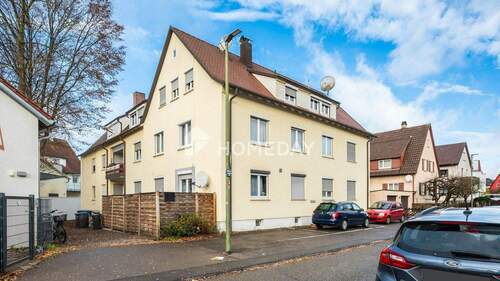 Außenansicht 3 - Bezugsfreie 2-Zimmer-Erdgeschosswohnung in ruhiger und zugleich zentraler Lage von Leonberg