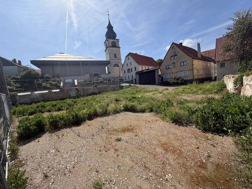 Bild 1 - Bauplatz in Großrinderfeld Ortsteil Schönfeld