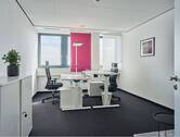 Helles Büro - Stilvolles Büro mit Skylineblick, kosteneffizient, Pauschalmiete, Servicepaket inkl.