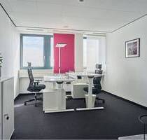 Stilvolles Büro mit Skylineblick, kosteneffizient, Pauschalmiete, Servicepaket inkl. - Frankfurt Ostend