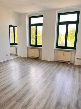 Wohnzimmer - 2 Zimmer Etagenwohnung in Chemnitz / Schloßchemnitz