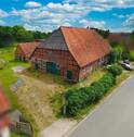 Luft VL - Historische Hofstelle mit Entwicklungspotenzial - Nähe Hamburg, im Biosphärenreservat Elbtalaue