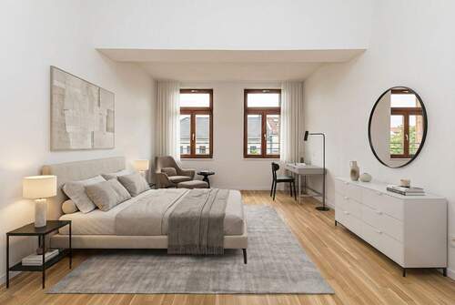 Unverbindliche Visualisierung - Charmante 2-Zimmer-Dachgeschosswohnung mit Terrasse