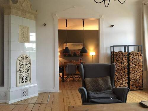 Wohnzimmer/Esszimmer - Vermietete 5-Zimmer-Altbauwohnung in Wolfenbüttel