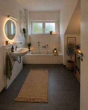 Badezimmer-Impression mit KI - 