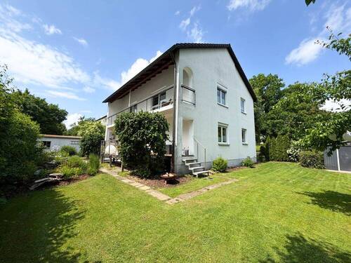 Gartenansicht - 6 Zimmer Mehrfamilienhaus, Wohnhaus zum Kaufen in Bayreuth