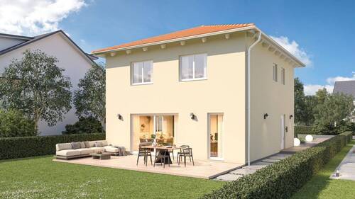 Beispiel Illustration Ansicht - Einfamilienhaus mit 137,50 m² in Hilzingen zum Kaufen