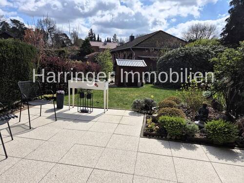 Blick von der Terrasse - 3 Zimmer Etagenwohnung zum Kaufen in Buchholz in der Nordheide