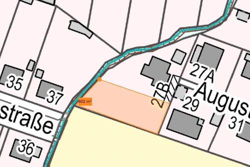 Grundstück nach Teilung - 