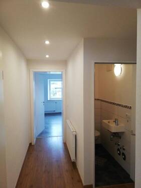 Gäste WC - 2 Zimmer Etagenwohnung in Kochel am See