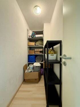 Abstellraum in der Wohnung - 