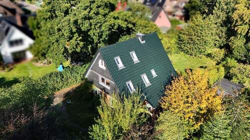Luftaufnahme - 7 Zimmer Mehrfamilienhaus, Wohnhaus zum Kaufen in Rendsburg