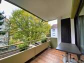 Balkon mit Abstellraum - 3 Zimmer Etagenwohnung in Göttingen