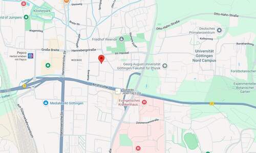 Quelle: Google Maps - Etagenwohnung mit 82,40 m² in Göttingen zum Kaufen