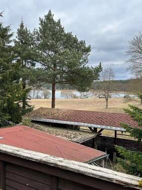 Seeblick vom Balkon - 4 Zimmer Einfamilienhaus zum Kaufen in Lohmen
