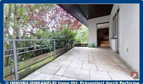 Terrasse - ETTLINGEN freistehendes EFH in Erbpacht