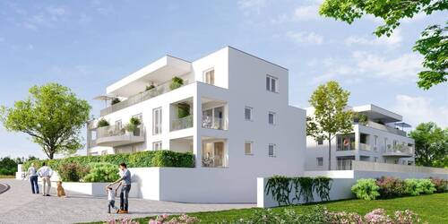 Ansicht Gebäude I - 2 Zimmer Etagenwohnung zum Kaufen in Mössingen / Öschingen