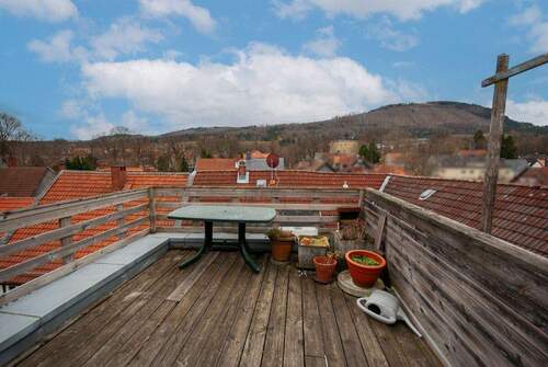 Terrasse - Wohnen über den Dächern der Altstadt