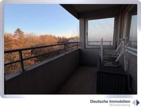 Loggia - Etagenwohnung mit 50,60 m&sup2; in Waiblingen zum Kaufen