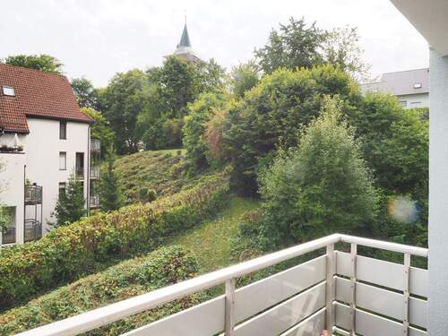 Ausblick vom Balkon - 