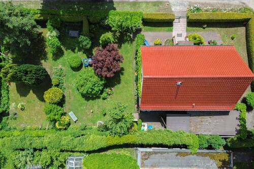 Draufsicht Grundstück - 2 Zimmer Einfamilienhaus zum Kaufen in Hagenow