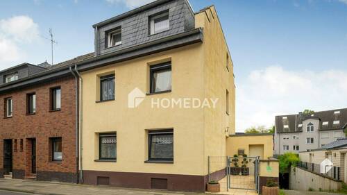 Außenansicht 2 - Top gepflegtes Reihenendhaus mit Garten, Terrasse und tollem Grundriss in zentraler Lage