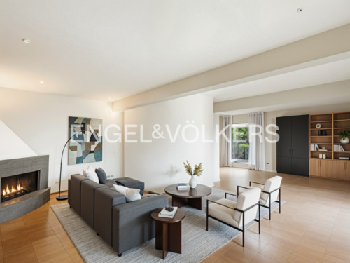 Visualisierung - Wohn- und Esszimmer - Doppelhaushälfte mit 144,00 m&sup2; in Krefeld zum Kaufen