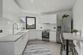 Küche-Visualisierung - Etagenwohnung mit 81,20 m&sup2; in München zum Kaufen