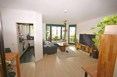 Wohnzimmer - 2 Zimmer Etagenwohnung zum Kaufen in Wesseling