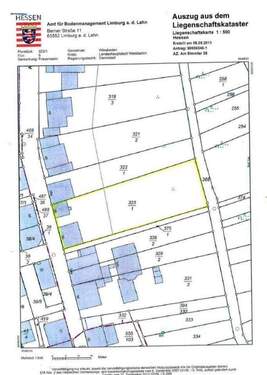 Liegenschaftskarte - 