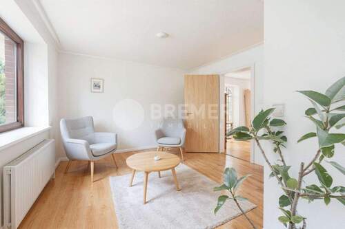 Wohnzimmer visuell aufbereitet KI - 