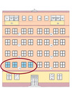 Position 1.OGre WE 13 - 300 m vom Boxhagener und 4 km vom Alexander Platz