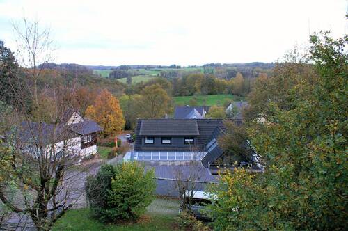 Schöner Blick vom Balkon - 