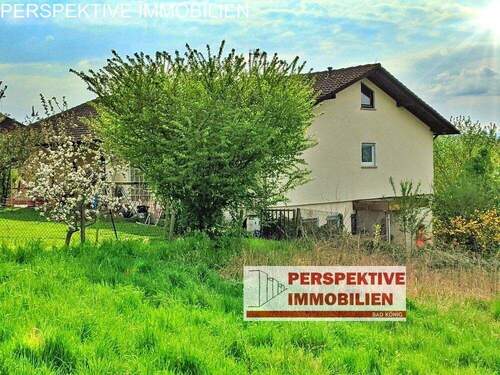 Wiesenansicht - TOP Lage in Bad König - Haus mit 2 Wohnungen und schöner Aussicht