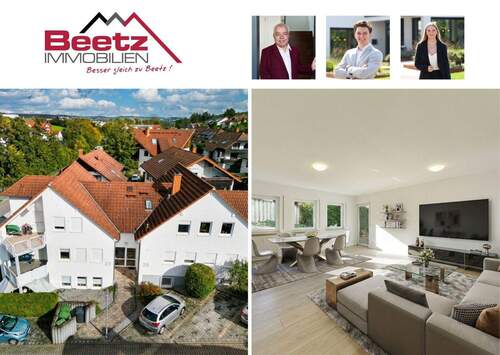 Beetz Immobilien - Renovierte und lichtdurchflutete 3 Zimmer Wohnung in Sinsheim-Dühren