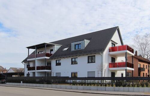 Ansicht.jpg - Moderne 2,5-Zimmer Wohnung mit großem Balkon im Niedrigenergiehaus!