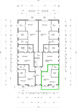 Wohnung 10 - 2 Zimmer Etagenwohnung zur Miete in Bad Doberan