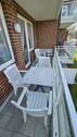 West-Balkon vor Wohnzimmer - 