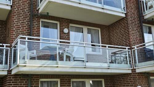 West-Balkon vor dem Wohnzimmer - 